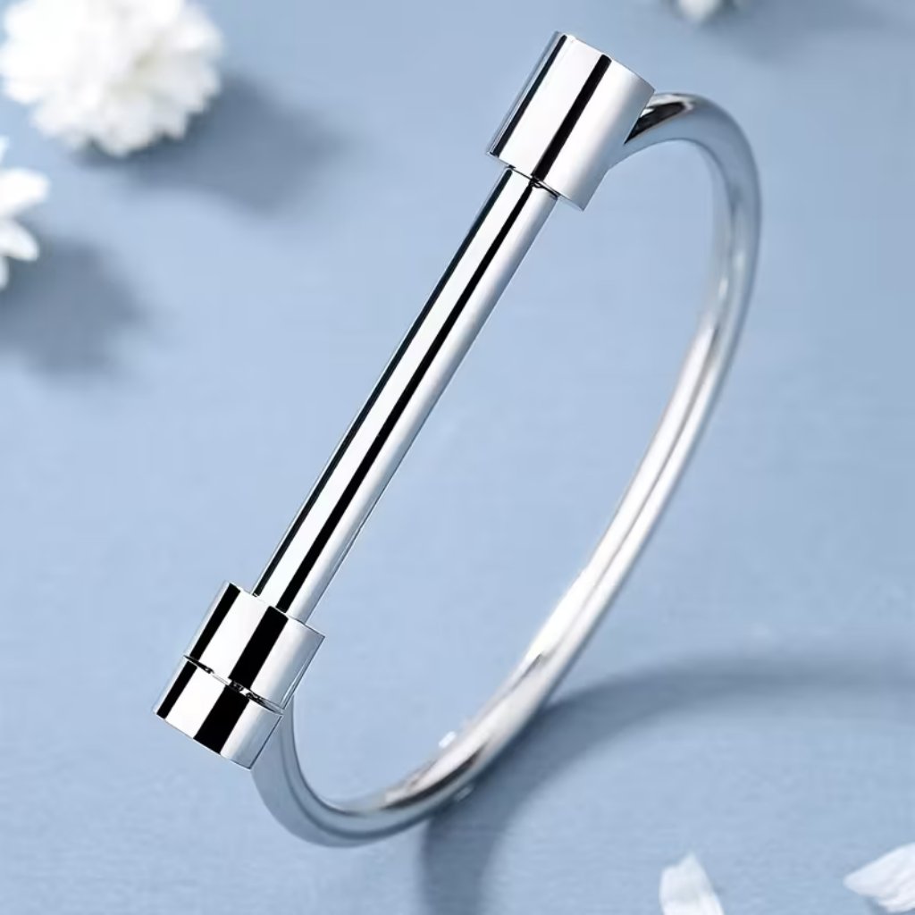 New Stainless Steel Horseshoe Buckle Bracelet